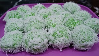 RESEP DAN CARA BIKIN KLEPON ANTI GAGAL...