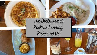 The Boathouse at Rocketts Landing, Richmond Virginia Restaurant Breakfast/Brunch Review.