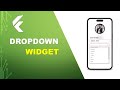 Flutter's DropDownButton: Create Stunning Dropdown Menus