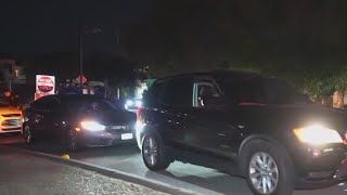 Objects thrown onto cars on 101 Freeway