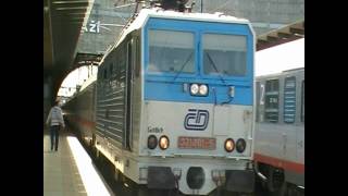 Odjezd ČD 371 201-5 Gottlieb Praha hl.n.