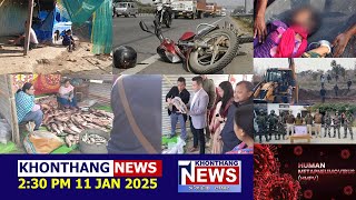 KHONTHANG NEWS | 2:30 PM MANIPURI NEWS | 11 JAN 2025