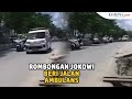 Viral Video Rombongan Paspampres Beri Jalan Ambulans di Samarinda