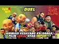 Upin Ipin vs Adit & Sopo Jarwo: Adu Animasi Malaysia-Indonesia! Mana Lebih Bagus? | PanSosKap #short