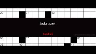 Jacket part Crossword Clue Solution