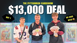 A $13,000 SPORTS CARD DEAL AT THE PITTSBURGH CARD SHOW 😳🤯