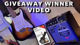 Fender Squier Stratocaster Pack - Giveaway Announcement Video!