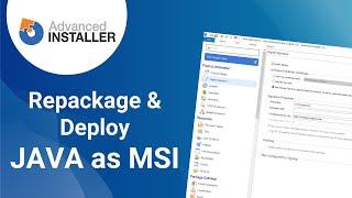 Repackage Java Runtime and Deploy it as an MSI