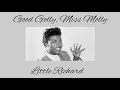 Good Golly, Miss Molly - Little Richard Lyrics