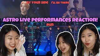 Astro - I’ll Be There By Your Side Run Live Stages First Time Reaction