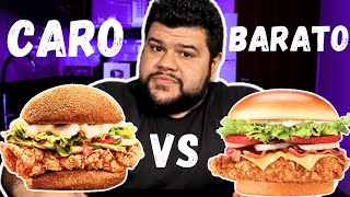 X-Frango Caro vs Barato