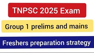 TNPSC 2025 Group 1 preparation strategy🔙 How to prepare both prelims and mains together?✍️#tnpsc2025