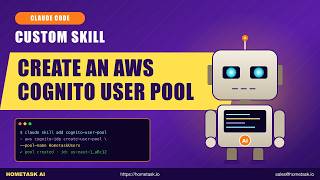 Claude Code - Custom Skill - Creating an AWS Cognito Userpool