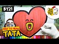 HOW TO DRAW TATA FROM BT21 | Best BT21 Members Easy Drawing | BTS and LINE FRIENDS | BLABLA ART