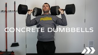 Home Gym Builds: Concrete Dumbbells