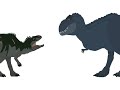 Pivot Vastatosaurus Rex vs JWD Giganotosaurus Animation