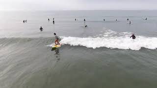 朝の波状況と週末の波予想　伊良湖　サーフィン　ドローン　波情報