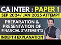 Ch - 2 (Part 1) | Preparation & Presentation of Financial Statements | CA Inter Advanced Accounting