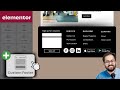 Create FREE Custom Footer in WordPress/Elementor