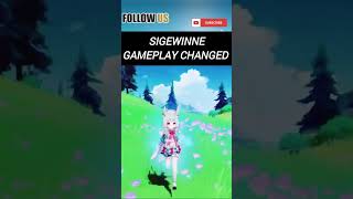 Y2meta app Sigewinne Gameplay Model CHANGED!!!  #genshinimpact #gaming