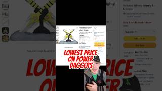 Lowest price on Lightning Power Daggers! #shorts #powerrangers #mmpr #yellowranger #powerranger