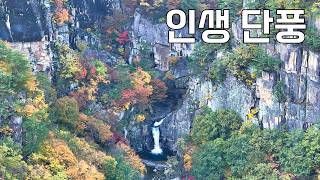 꼭 가봐야하는 단풍🍁 트레킹 코스, 단풍 절정 두타산⛰️ 무릉계곡 베틀바위 마천루