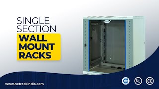 Single-Section Wall Mount Racks