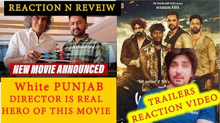 White Punjab Trailer Reaction | Kartar Cheema | Kaka | Punjabi Movie | APS Review | Reaction Videos