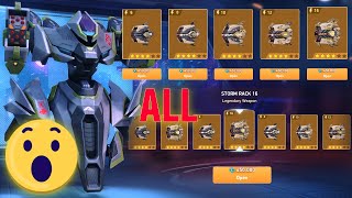 Incredible! The New Event lets you grab ALL Storm Racks for FREE using Credits - Mech Arena