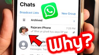 iPhone WhatsApp Me Ghadi Ka Nishan Kyu Aata Hai, Isse Kya Hota Hai, Fayda and Nuksan, WhatsApp Tips