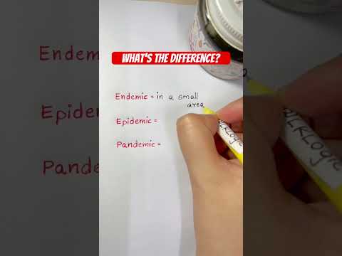 What type of adjective is epidemic?