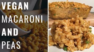 Vegan Macaroni and Peas (WFPB, Oil Free)