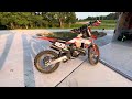 ktm linkage vs pds losburnouts ktm300xc dirtbikeriding