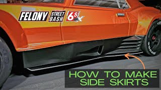 Arrma Felony First Upgrades - How To Make Custom Side Skirts