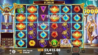 HAFTA ZANOSLARI / ЗОНСЫ НЕДЕЛИ / GATE OF OLYMPUS 1000 #slot #slotlar #casinogames #bigwin