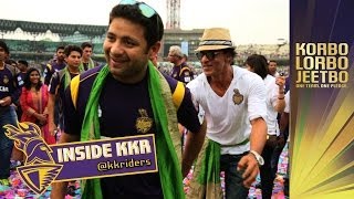 SHAH RUKH KHAN LIFTS THE CUP WITH THE KNIGHTS | Inside KKR Ep 46 | KKR winning ceremony celebrati...