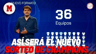 Así será el sorteo de la nueva Champions League I MARCA