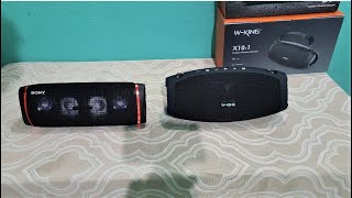 Test Sound Sony SRS XB43 VS W-KING X10-1.