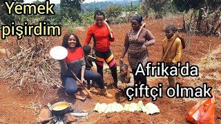 Afrika'nın bir köyünde Uyunmak ve YAŞAM -KAMERUNDA /AFRIKADA ÇİFTÇI OLMAK