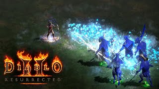 Diablo 2 Resurrected 4K Max Settings Frost Maiden Ice Bowazon Gameplay