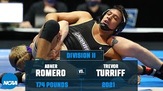 Abner Romero vs. Trevor Turniff: 2021 NCAA DII Title (174 lbs.)