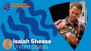 Isaiah Sheese, United States — 2023 World Barista Championship: Semi-Finals