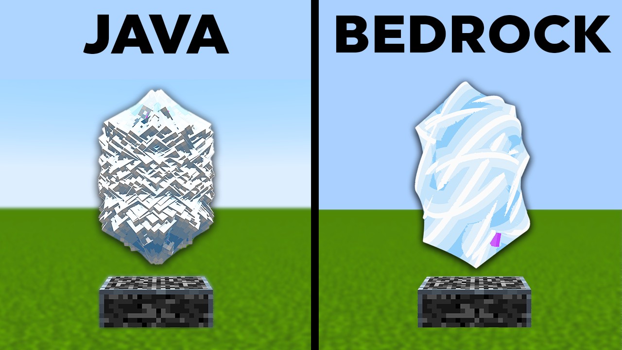 Java VS Bedrock Things!