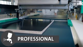 Curtain coating - Efficient and fast coating with ADLER products