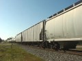 ns 198 in alabama with a trio of sd75m warbonnets and ns 335 in georgia