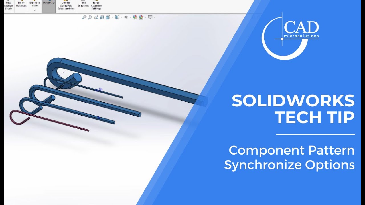 Tech Tip Component Pattern Synchronize Options Youtube