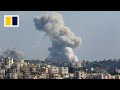 Hundreds dead in Lebanon amid Israeli air strikes