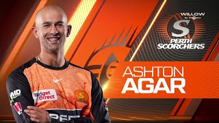 Ashton Agar 51 runs vs Melbourne Renegades | 26th Match, PRS VS MLR