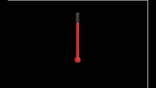 Visual Python thermometer