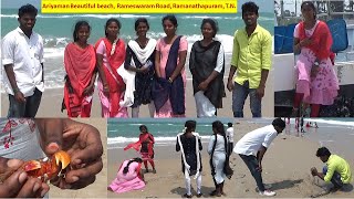 Ariyaman Beautiful beach in Tamil Nadu | Rameswaram Road | Ramanathapuram - 3rd March 2023